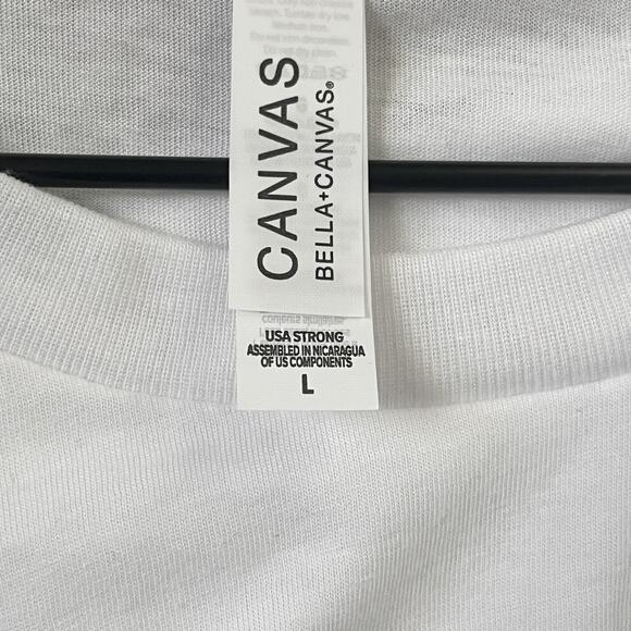 Disney Main Street Christmas Tee - Mickey Mouse Handmade White Large - Picture 5 of 6